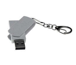 USB 2.0- флешка промо «Варуна» на 16 Гб с поворотным механизмом