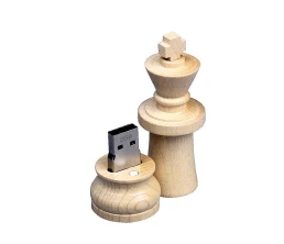 Флешка Ферзь на 64 Гб, натуральный