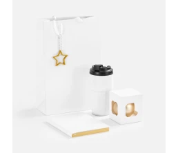 Набор Astrela, белый с золотистым