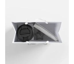 Набор Astrela, белый с серебристым