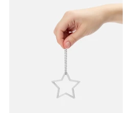 Набор Astrela, белый с серебристым