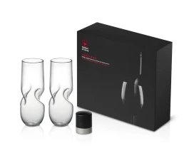 Набор из двух бокалов и пробки для шампанского «Bubbly Bliss»