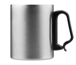 Стальная кружка с двойными стенками 