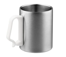 Стальная кружка с двойными стенками 