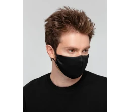 Маска для лица, черная