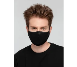 Маска для лица, черная