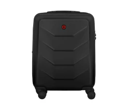 Чемодан WENGER Prymo, чёрный, малый, 40х55х20 см, 36 л, ABS+PC