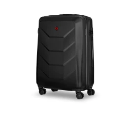 Чемодан WENGER Prymo, чёрный, средний, 45х65х26 см, 59 л, ABS+PC