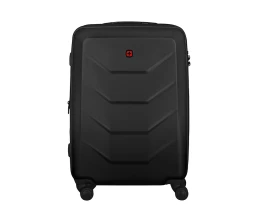 Чемодан WENGER Prymo, чёрный, средний, 45х65х26 см, 59 л, ABS+PC