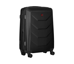 Чемодан WENGER Prymo, чёрный, средний, 45х65х26 см, 59 л, ABS+PC