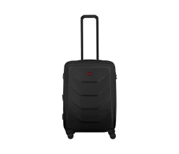 Чемодан WENGER Prymo, чёрный, средний, 45х65х26 см, 59 л, ABS+PC