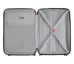 Чемодан WENGER Prymo, чёрный, большой, 52х76х30 см, 93 л, ABS+PC