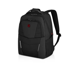 Рюкзак WENGER ALTAIR 15.6", черный, переработанный ПЭТ/Полиэстер, 32х21х44 см, 22 л.