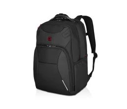 Рюкзак WENGER Cosmic 17", чёрный, переработанный ПЭТ/ПВХ/полиэстер, 34 x 23 x 49 см, 30 л