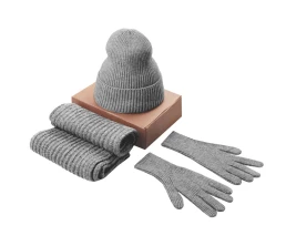 Подарочный набор  «Nordend», серый меланж