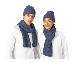 Подарочный набор  «Nordend», темно-синий меланж