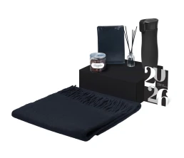 Подарочный набор «Re:Harmony» с палантином и термокружкой