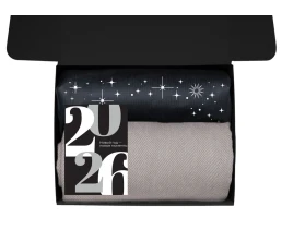 Подарочный набор c пледом, кружкой и вареньем, черный