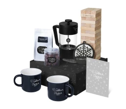 Подарочный набор «Re:Together» с френчпрессом, кружками и дженгой