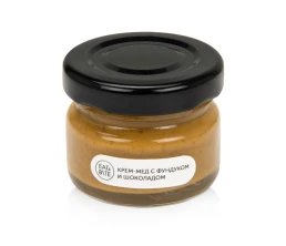 Подарочный набор c пледом, френчпрессом, чаем и медом, красный