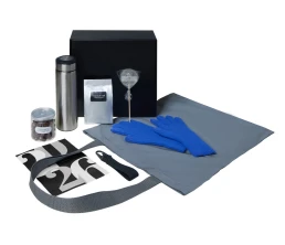 Подарочный набор «Re:Breathe» с перчатками, термосом и чаем