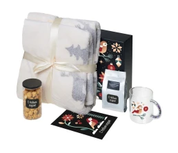 Подарочный набор «Re: Unwind» с пледом, кружкой и чаем
