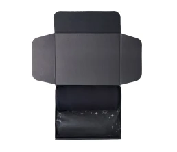 Подарочный набор с пледом, свечой и диффузором, черный