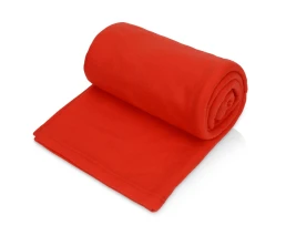 Подарочный набор с пледом, свечой и диффузором, красный