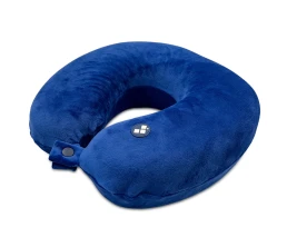 Подушка для путешествий с эффектом памяти Мемо "Drowsy" Royal Blue