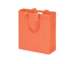 Сумка для покупок из спанбонда Ambit, 380*120*400 с ручкой 550/30 мм, оранжевый