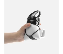 Складная бутылка для воды Langfossen, белая