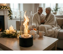 Биокамин с вьющимся пламенем «Dance of flame»