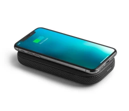Внешний аккумулятор с беспроводной колонкой Powersound, черный