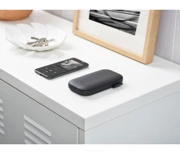 Внешний аккумулятор с беспроводной колонкой Powersound, черный