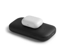 Внешний аккумулятор с беспроводной колонкой Powersound, черный