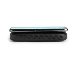 Внешний аккумулятор с беспроводной колонкой Powersound, черный