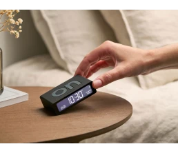 Часы настольные Flip Mini, черный