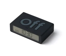 Часы настольные Flip Mini, черный