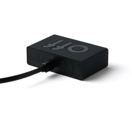 Часы настольные Flip Mini, черный