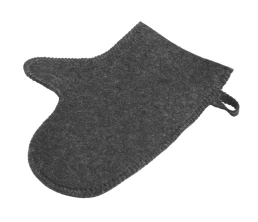 Банный набор из шапки и рукавицы 