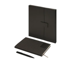 Подарочный набор "Bradburry &Co" с блокнотом А5 и ручкой, черный