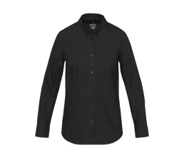 Sphene женская рубашка оксфорд - сплошной черный