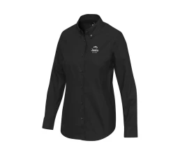 Sphene женская рубашка оксфорд - сплошной черный