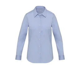 Carnelian женская рубашка из поплина - Голубой