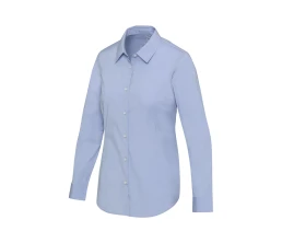 Carnelian женская рубашка из поплина - Голубой