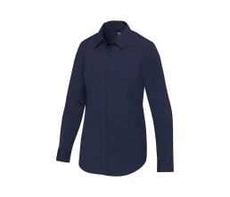 Carnelian женская рубашка из поплина - Navy Blue