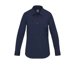 Carnelian женская рубашка из поплина - Navy Blue