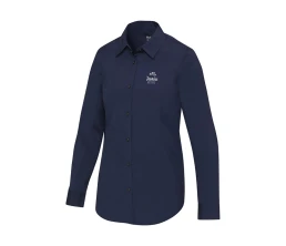 Carnelian женская рубашка из поплина - Navy Blue