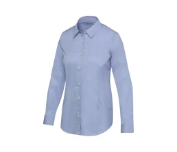 Citrine женская рубашка из твила - Голубой