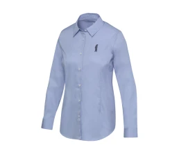 Citrine женская рубашка из твила - Голубой